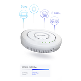 D-Link AX3600 19216 Mbit/s Bianco Supporto Power over Ethernet [PoE] (D-Link DWL-X8630AP - tr?dl?s forbindel)
