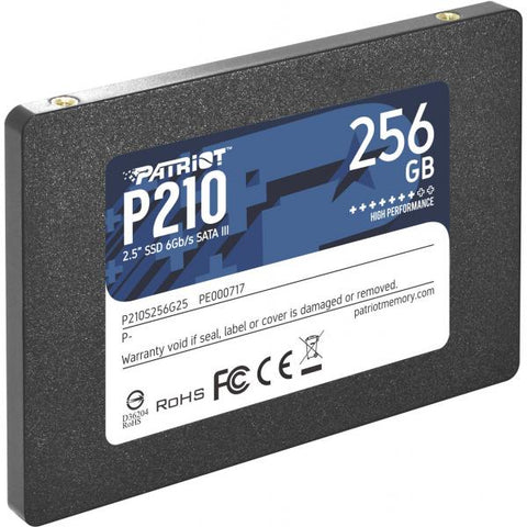 PATRIOT P210 SSD 256GB SATA III 2.5"