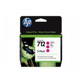 HP Confezione da 3 cartucce di inchiostro magenta originale DesignJet 712 da 29 ml (HP 712 3 PACK 29ML MAGENTA INK HP 712 3 PACK 29ML MAGENTA INK)