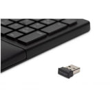 KENSINGTON PRO FIT ERGO WIRELESS KEYBOARD AND MOUSE SET TASTIERA + MOUSE 16.000DPI SENZA FILI BLUETOOTH 4.0 2.4 GHZ NERO