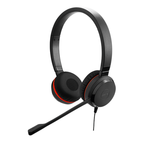 JABRA EVOLVE 30 II CUFFIE CON MICROFONO MS JACK 3,5 MM USB C NERO