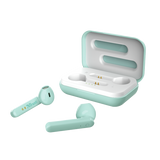 TRUST PRIMO TOUCH BT AURICOLARI BLUETOOTH CON CUSTODIA DI RICARICA VERDE ACQUA