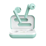 TRUST PRIMO TOUCH BT AURICOLARI BLUETOOTH CON CUSTODIA DI RICARICA VERDE ACQUA