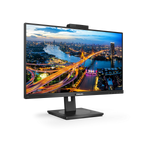 MONITOR PHILIPS 275B1H/00 B-LINE 27" LED IPS 2K WEBCAM 16:9 75Hz 4MS CONTRASTO 1.000:1 HUB USB VGA DVI-D HDMI DISPLAYPORT ALTOPARLANTI INCORPORATI NERO