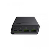 GREEN CELL POWER BANK POWERPLAY20 20.000MAH CON 2X USB-C 18W POWER DELIVERY E 2X USB QUICK CHARGE 3.0 BLACK