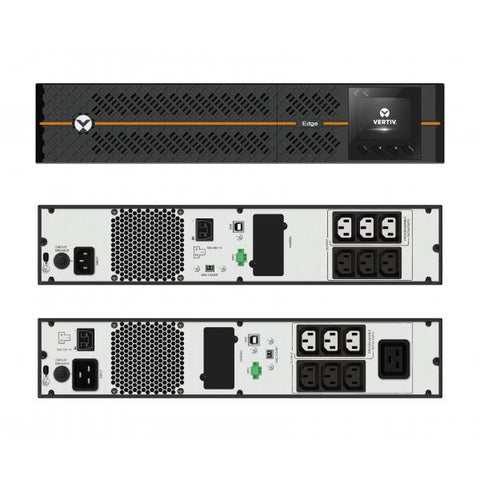 Vertiv Liebert UPS Edge, 1500VA 1350W, Line Interactive, AVR, montaggio Tower/Rack (EDGE UPS 1.5KVA 230V 2U - IN)