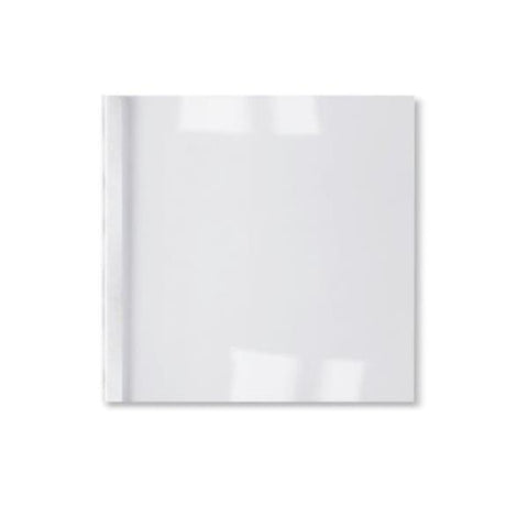 GBC Copertine rilegatura termica LeatherGrain 1,5mm bianche(100)