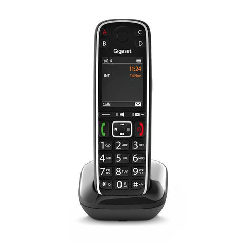 Gigaset E720 Telefono analogico/DECT Nero Identificatore di chiamata