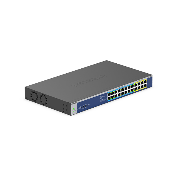 NETGEAR GS524UP Non gestito Gigabit Ethernet [10/100/1000] Supporto Power over Ethernet [PoE] Grigio (Netgear 24Port Switch 10/100/1000 PoE/ GS524UP)