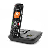 Gigaset E720A Telefono analogico/DECT Identificatore di chiamata Nero