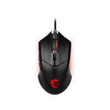 MSI CLUTCH GM08 MOUSE GAMING USB OTTICO 4.200 DPI ILLUMINAZIONE LED ROSSO COLORE NERO