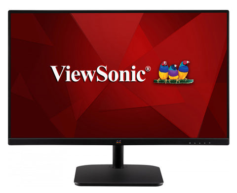 MONITOR VIEWSONIC 24IPS FHD VGA HDMI BLACK FRAMELESS DP MM