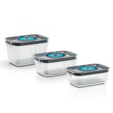 Bosch MSZV0FC3 recipiente per cibo Set Rettangolare 1,7 L Grigio, Trasparente 3 pezzo(i)