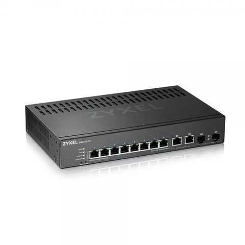 Zyxel GS2220-10 Gestito L2 Gigabit Ethernet [10/100/1000] Nero (ZyXEL GS2220-10, 8-port GbE L2 Switch with GbE Uplink) 