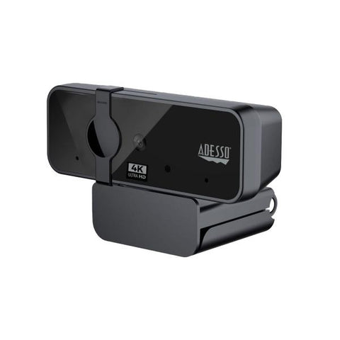 Adesso CyberTrack H6 webcam 8 MP 3880 x 2160 Pixel USB 2.0 Nero (4K [8.0 MP] WEBCAM W/AUTO FOCUS - WEBCAM W/BUILD IN CYBERTRACK H6)
