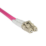 CAVO FIBRA OTTICA 2MT LC/SC MULTIMODALE DUPLEX 50/125 OM4
