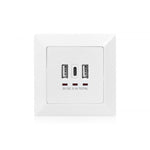 Digitus DA-70618 presa energia Bianco