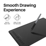 HUION H1161 tavoletta grafica Nero 5080 lpi (linee per pollice) 279,4 x 174,6 mm USB