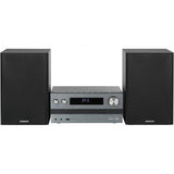 Kenwood M-918DAB-H set audio da casa Microsistema audio per la casa 10 W Alluminio, Nero