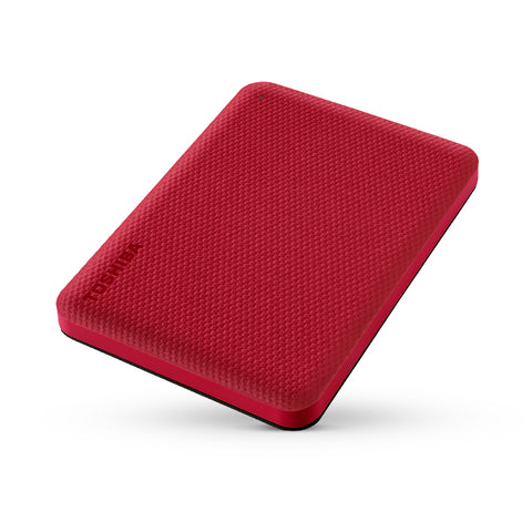 Toshiba Canvio Advance disco rigido esterno 2 TB 2.5 USB tipo A 2.0/3.2 Gen 1 [3.1 Gen 1] Rosso (Toshiba Canvio Advance 2TB red)