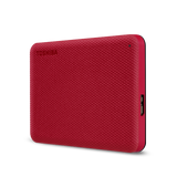 Toshiba Canvio Advance disco rigido esterno 4000 GB Rosso