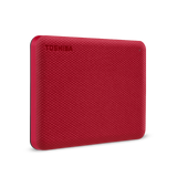 Toshiba Canvio Advance disco rigido esterno 4 TB 2.5 USB tipo A 2.0/3.2 Gen 1 [3.1 Gen 1] Rosso (Toshiba Canvio Advance 4TB red)