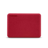 Toshiba Canvio Advance disco rigido esterno 4 TB 2.5 USB tipo A 2.0/3.2 Gen 1 [3.1 Gen 1] Rosso (Toshiba Canvio Advance 4TB red)