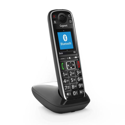 GIGASET E720 CORLDESS DECT BLUETOOTH CON ANNUNCIO VOCALE DI CHI CHIAMA NERO