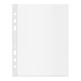 ESSELTE OFFICE BUSTE CON FORATURA UNIVERSALE IN PP RICICLATO 210X150 mm A5 TRASPARENTE CONF 100 Pz.