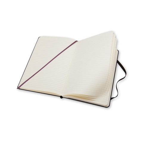 MOLESKINE TACCUINO LARGE RIGIDO QUADRETTI CUCITURA DORSO FILO REFE COPERTINA IN POLIURETANO E CARTONE COLORE NERO 240 FOGLI CONF 1 Pz.