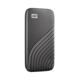 WESTERN DIGITAL MY PASSPORT SSD 2.000GB PORTATILE CON TECNOLOGIA NVME USB-C FINO A 1.050 MB/S IN LETTURA FINO A 1000MB/S IN SCRITTURA GRIGIO