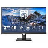Pantalla LED Philips 279P1/00 de 68,6 cm [27] 3840 x 2160 píxeles 4K Ultra HD Nero (Monitor 279P1/00 de 27 pulgadas - Monitor LCD negro de 27 pulgadas 4K UHD con altura ajustable, DisplayPort, USB y HDMI)