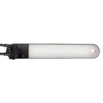 UNILUX MAMBOLED LAMPADA DA TAVOLO A LED 7 W INTERRUTTORE ON-OFF SOTTO LA CALOTTA MODERNA CLASSE ENERGETICA A+ PER CAMERETTA SCRIVANIE UFFICIO CASA COLORE NERO