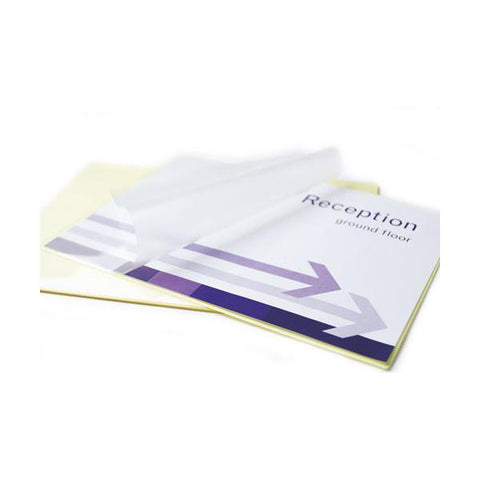 Fellowes Self-Adhesive Laminating Pouches A3 100pcs. 80 m pellicola per plastificatrice