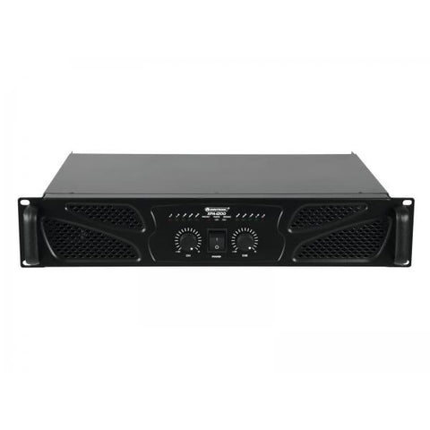 Omnitronic 10451034 amplificatore audio Resa/fase Nero