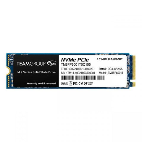 Team Group MP33 1 TB M.2 PCI Express 3.0 NVMe 3D NAND (1TB MP33 M.2 NVME GEN3 SSD)