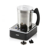 Domo DO717MF montalatte Schiumatore per latte automatico Nero, Acciaio inossidabile