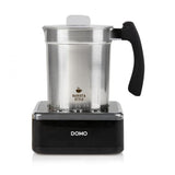 Domo DO717MF montalatte Schiumatore per latte automatico Nero, Acciaio inossidabile
