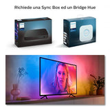 PHILIPS HUE PLAY GRADIENT STRISCIA LUMINOSA LED 20 W 1.100 LUMEN LUCE MULTICOLORE PER TV 65"-75"