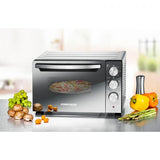 Rommelsbacher BGS 1400 fornetto con tostapane 22 L Nero, Argento Grill