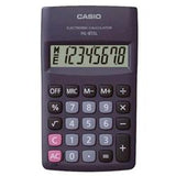 CASIO HL-815L CALCOLATRICE TASCABILE 8 CIFRE ALIMENATZIONE BATTERIA COLORE NERO