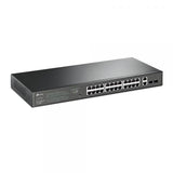 TP-LINK TL-SG1428PE SWITCH GESTITO GIGABIT 24 PORTE PoE+ 10/100/1000Mbps RJ-45 PoE+ e 2 slot SFP