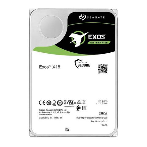 SEAGATE EXOS X18 HDD INTERNO 18.000GB INTERFACCIA SATA III FORMATO 3.5" 7.200 RPM