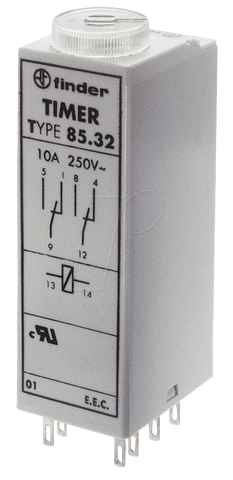 Zeitrelais 85.02.0.012.0000 steckbar (85.02.0.012)