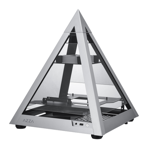 Azza Pyramid Mini Mini Pyramid Alluminio, Nero (random_iTRSalJ6JM)