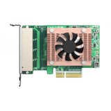 QNAP QXG-2G4T-I225 ADATTATORE DI RETE PCIe 2.0 x4 4 x 2500 Mbit/s LOW PROFILE