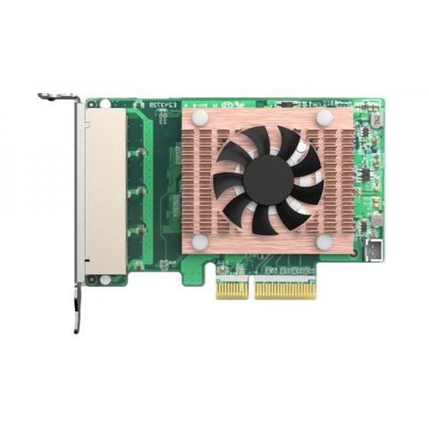 QNAP QXG-2G4T-I225 ADATTATORE DI RETE PCIe 2.0 x4 4 x 2500 Mbit/s LOW PROFILE