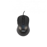 MOUSE ADJ USB OTTICO 6D EVO PURE 1000 DPI 6 TASTI PLUG&PLAY BLACK