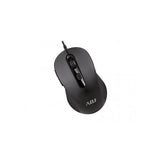 MOUSE ADJ USB OTTICO 6D EVO PURE 1000 DPI 6 TASTI PLUG&PLAY BLACK