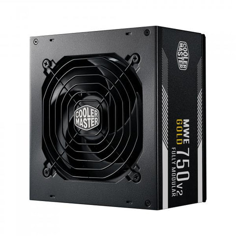 Cooler Master MWE Gold 750 - V2 fuente de alimentación para ordenador 750 W 24-pin ATX ATX Negro 